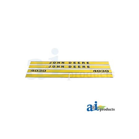 A & I Products Hood Decal 2.5" x2.5" x2.5" A-JD4030